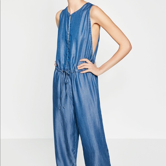 zara petite jumpsuit